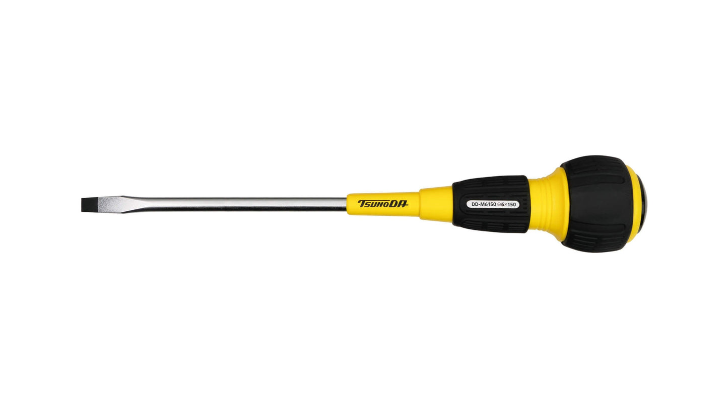 ツノダ  ハンドル絶縁貫通ドライバー150mm2点セット【TCS-E14】