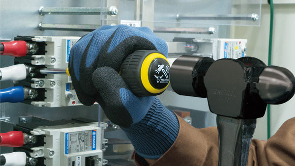 ツノダ ハンドル絶縁貫通ドライバー100mm2点セット 【TCS-E09】_9