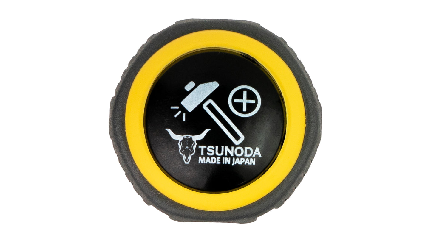 ツノダ  ハンドル絶縁貫通ドライバー +2×100 【DD-P2100】