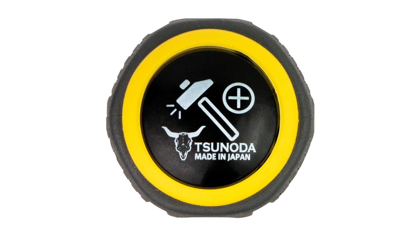 ツノダ  ハンドル絶縁貫通ドライバー +2×150 【DD-P2150】