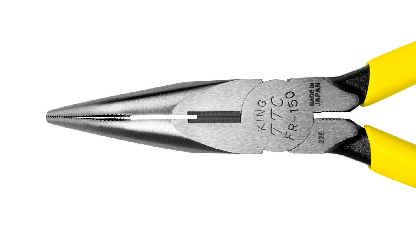 ツノダ 先曲りラジオペンチ 150mm 【FR-150】