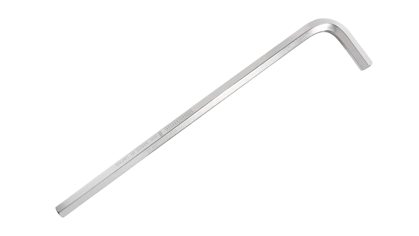 ツノダ ロングタイプ六角棒レンチ（8.0mm） 【KL-80】