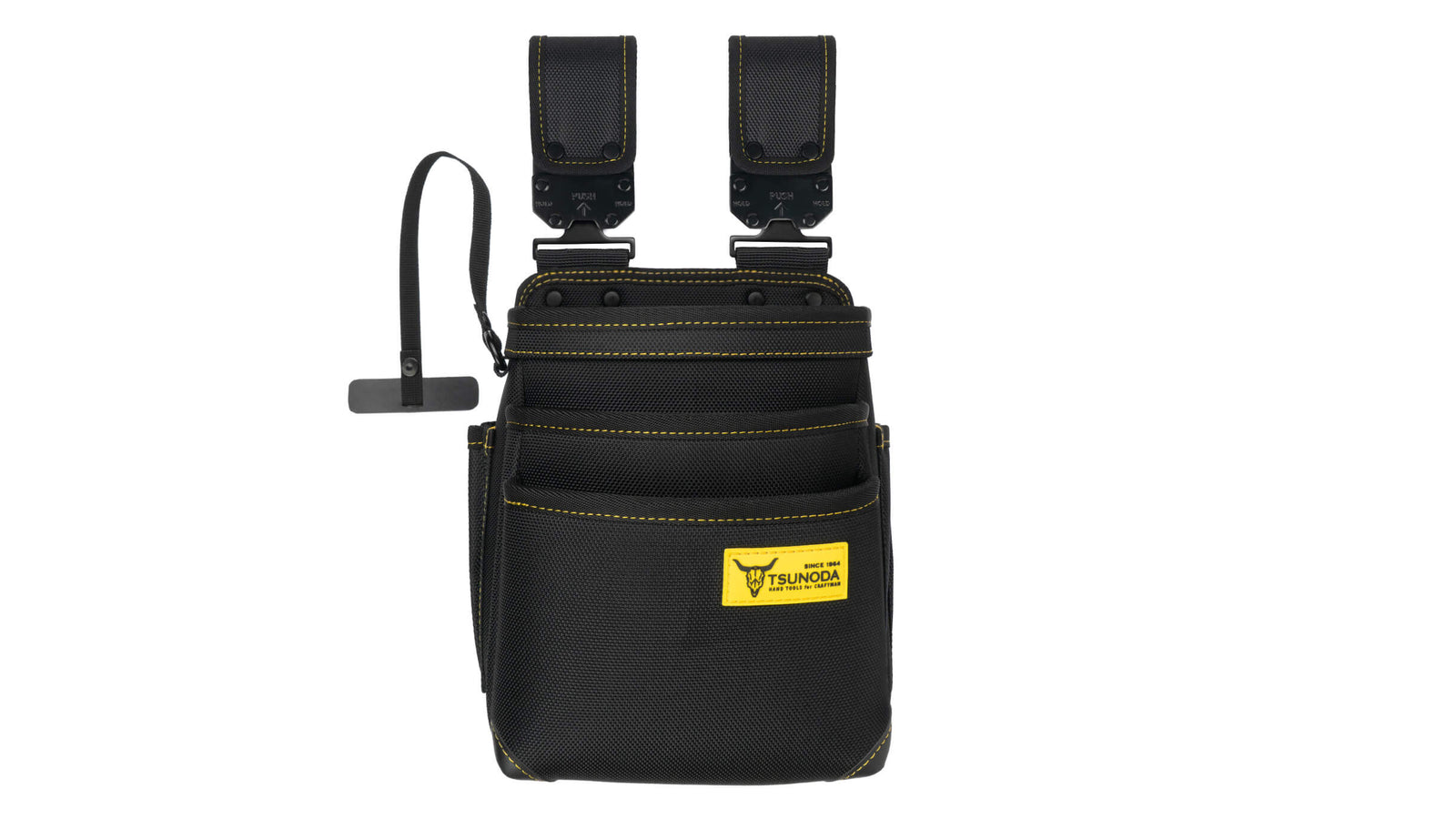 ツノダ LOCX 着脱式腰袋 3段 バックル付【LX-PO3B】 – ツノチョク