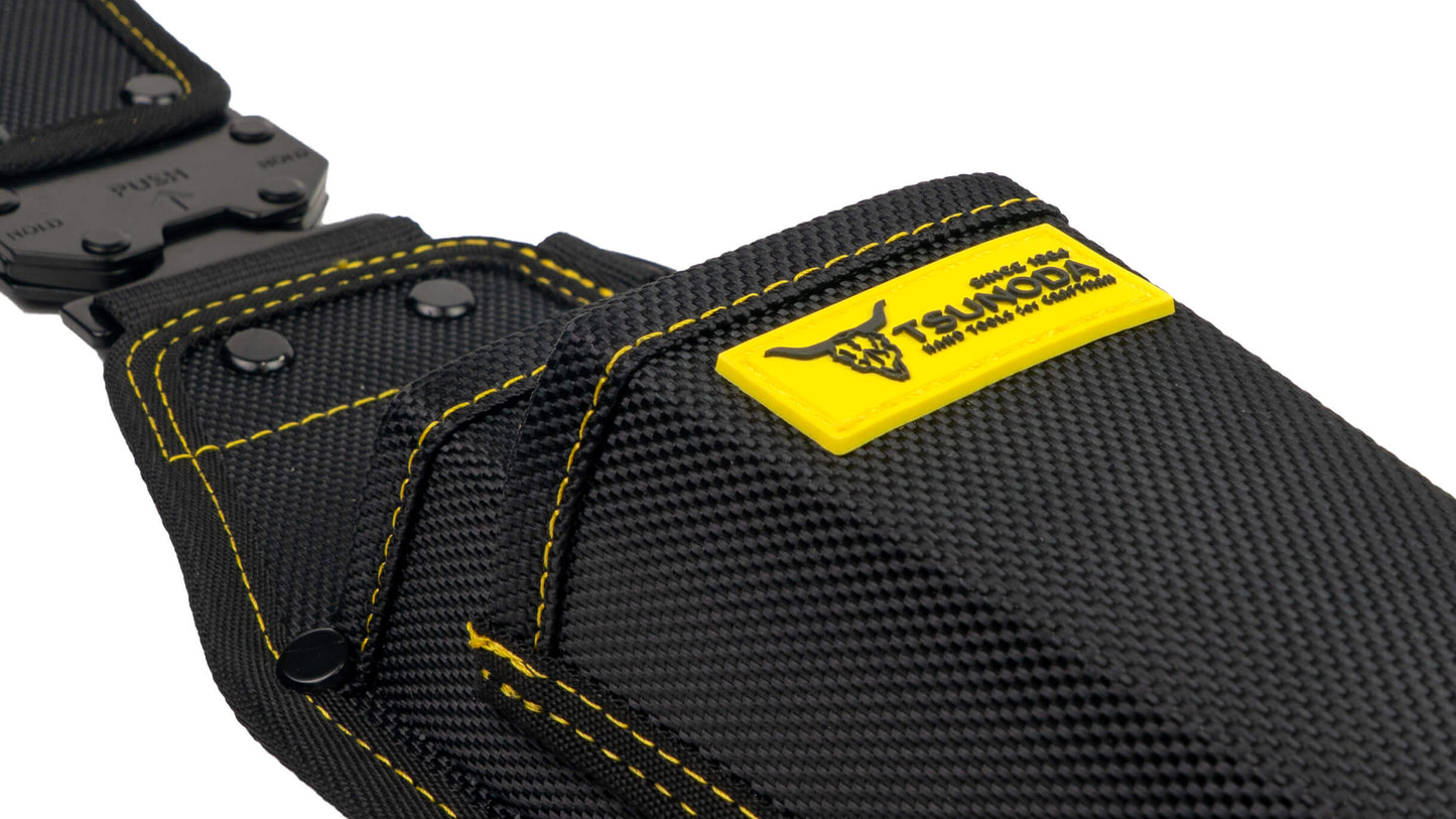 ツノダ LOCX 着脱式圧着・ストリッパー差し 2段 バックル付【LX-TP2B】