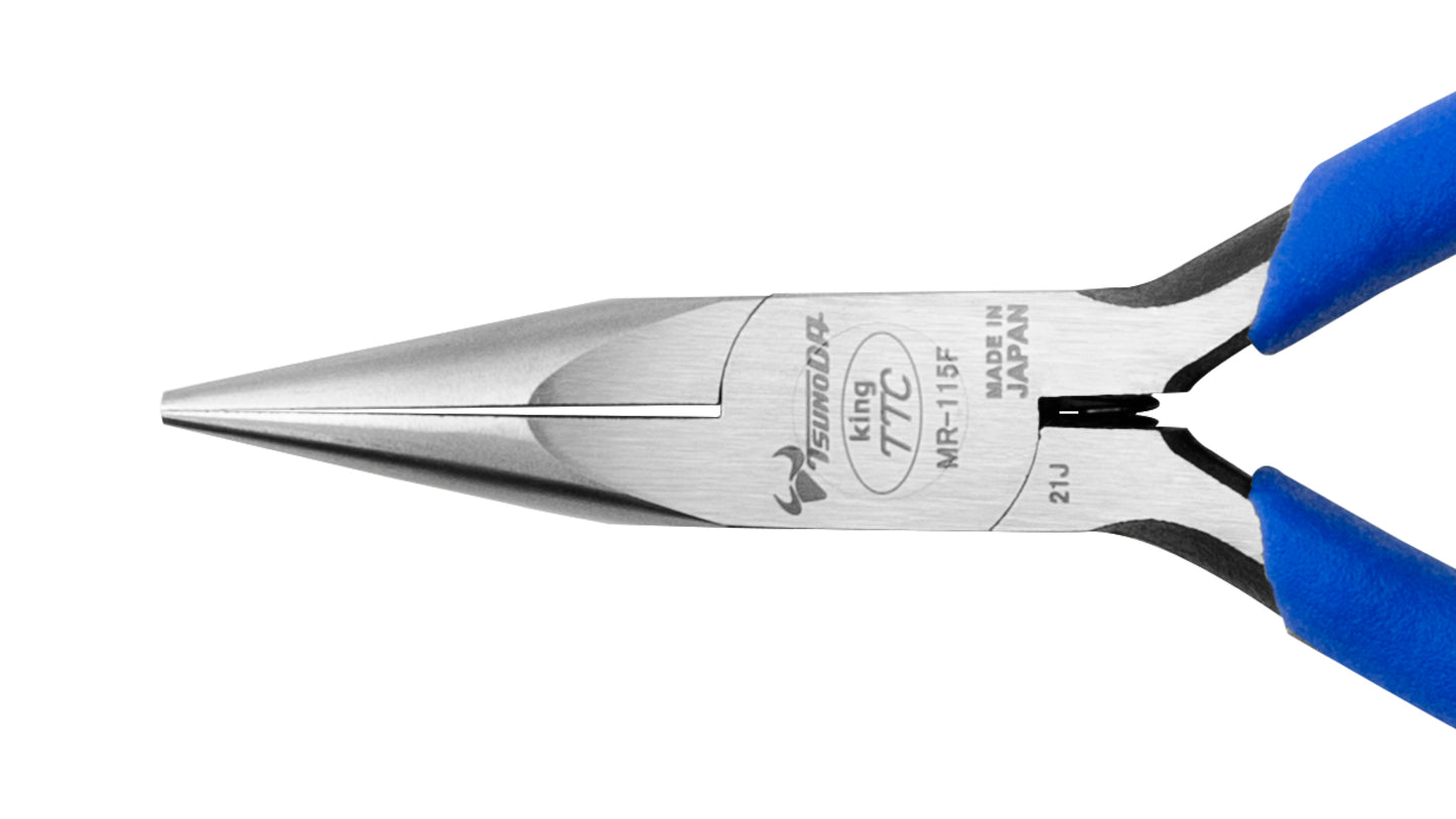 ツノダ ラジオペンチ（刃・溝なし） 115mm 【MR-115F】