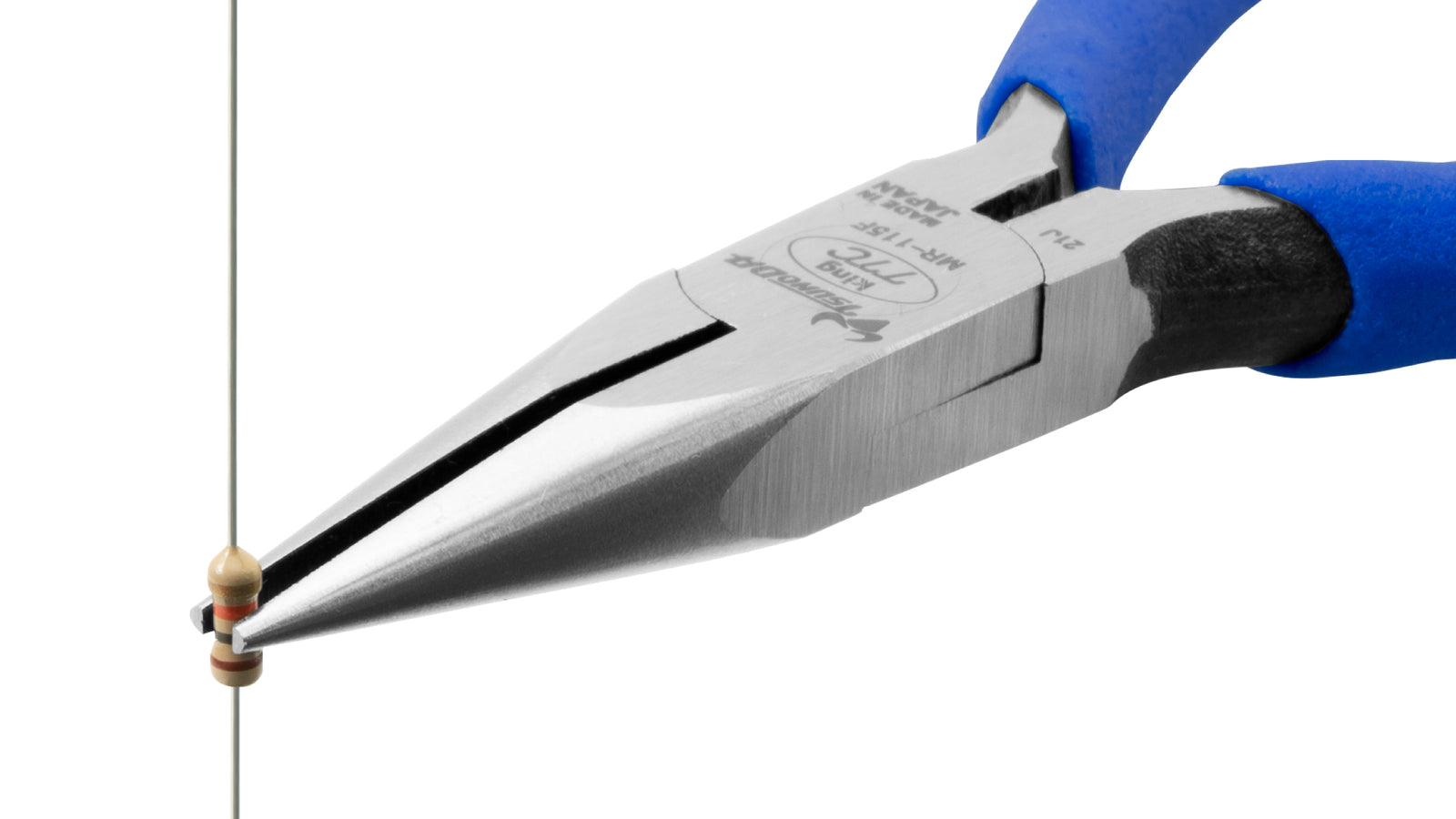 ツノダ ラジオペンチ（刃・溝なし） 115mm 【MR-115F】