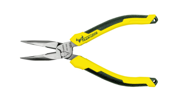 ツノダ パワー先曲がりラジオペンチ 150mm 【PFR-150TG】_2