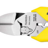 ツノダ パワー硬線ニッパー　圧着機能付 225mm 【PKN-225ATG】 - thumb 3