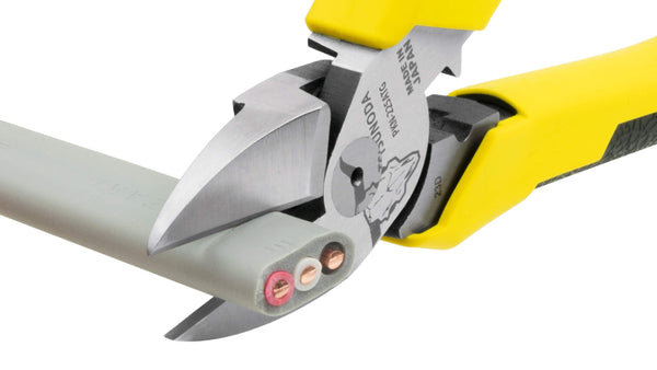 ツノダ パワー硬線ニッパー　圧着機能付 225mm 【PKN-225ATG】_5