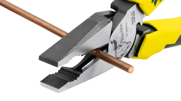 ツノダ 電工パワーペンチ 200mm 　圧着機能付き【PP-200ATG】_4