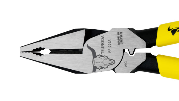 ツノダ 電工パワーペンチ　圧着機能付 200mm 【PP-200A】_3