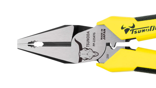 ツノダ 電工パワーペンチ　圧着機能付 225mm 【PP-225ATG】_3