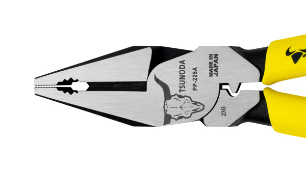 ツノダ 電工パワーペンチ　圧着機能付 225mm 【PP-225A】_3