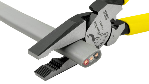 ツノダ 電工パワーペンチ　圧着機能付 225mm 【PP-225A】_5