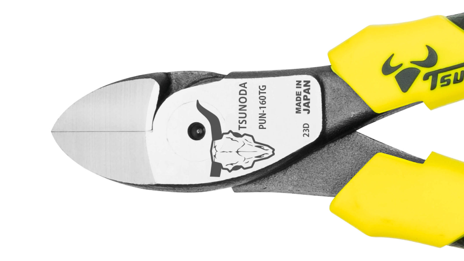 ツノダ 電工パワー薄刃ニッパー　160mm 【PUN-160TG】