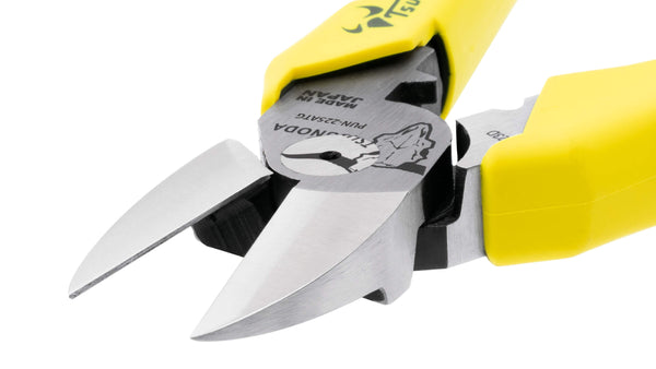 ツノダ 電工パワー薄刃ニッパー　圧着機能付 225mm 【PUN-225ATG】_7