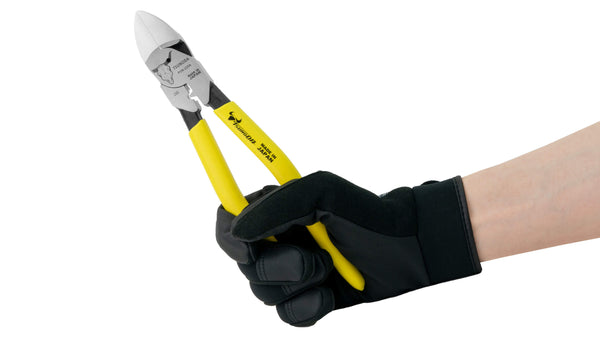 ツノダ 電工パワー薄刃ニッパー　圧着機能付 225mm 【PUN-225A】_12