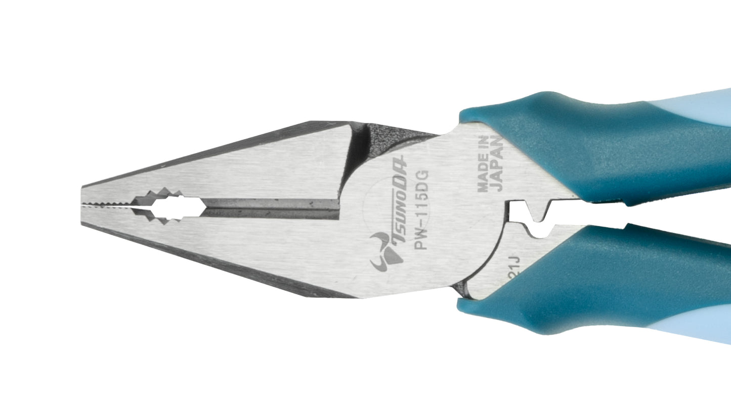 ツノダ パワー万能ペンチ 225mm 【PW-115DG】