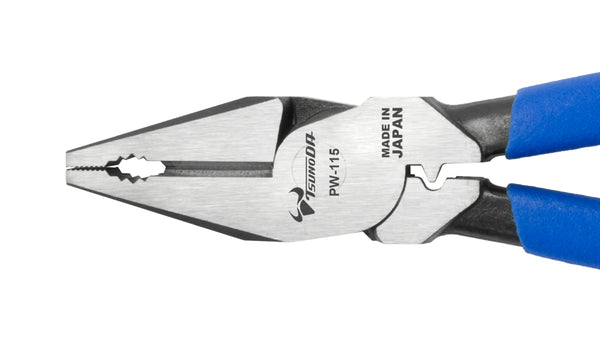ツノダ 電工パワー万能ペンチ　圧着機能付 225mm 【PW-115】_3
