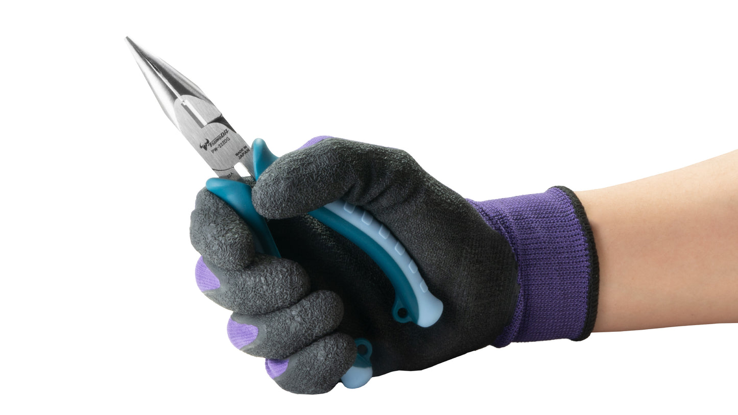 ツノダ パワー先曲りラジオペンチ 150mm 【PW-222DG】