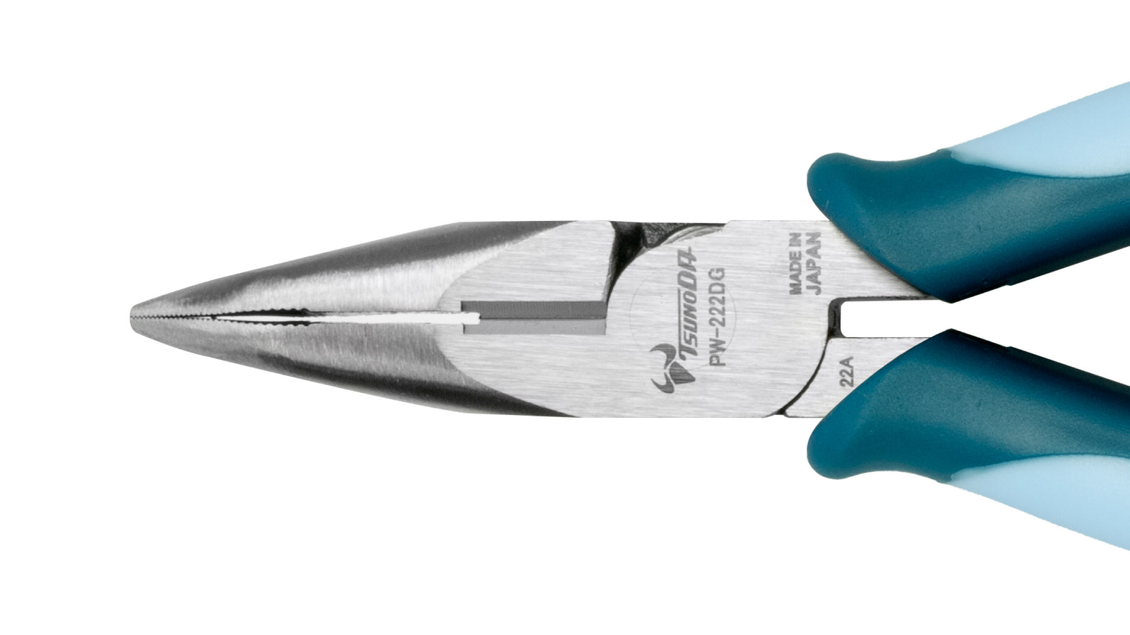 ツノダ パワー先曲りラジオペンチ 150mm 【PW-222DG】