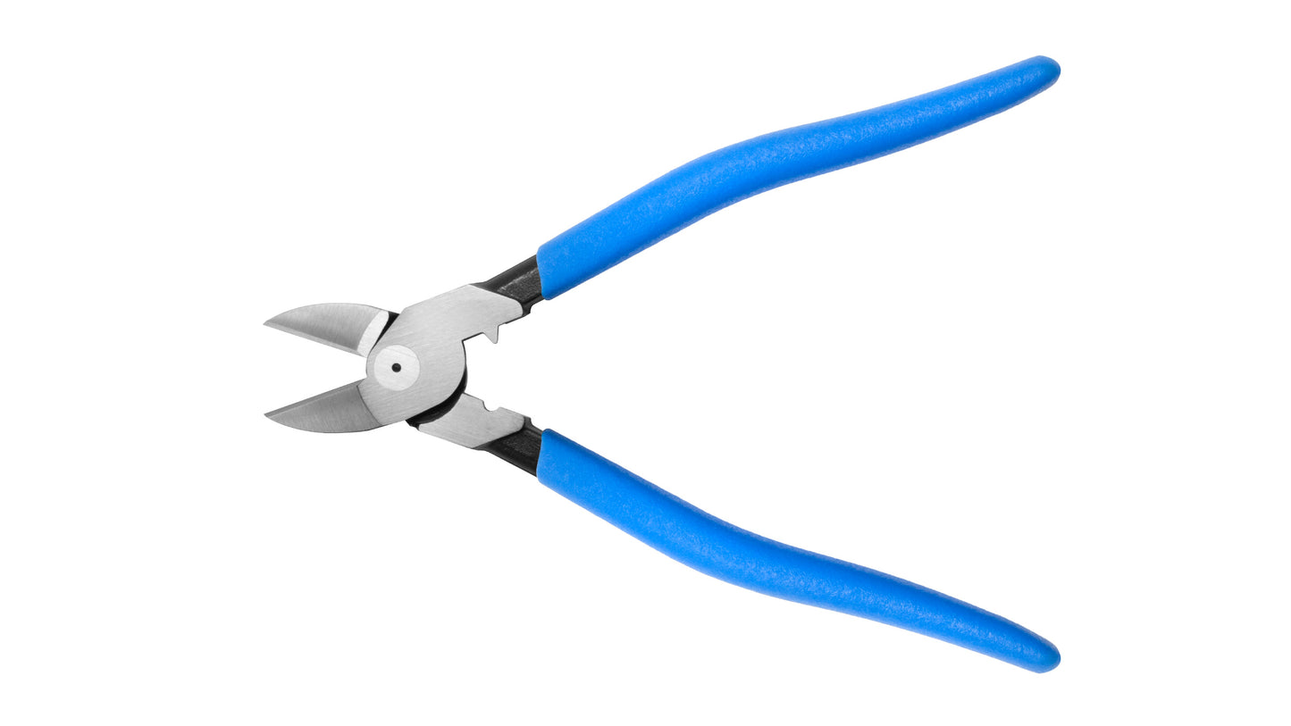 ツノダ 電工パワーニッパー（強力刃）圧着機能付 225mm 【PW-325】
