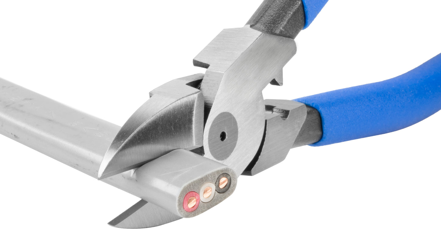 ツノダ 電工パワーニッパー（強力刃）圧着機能付 225mm 【PW-325】