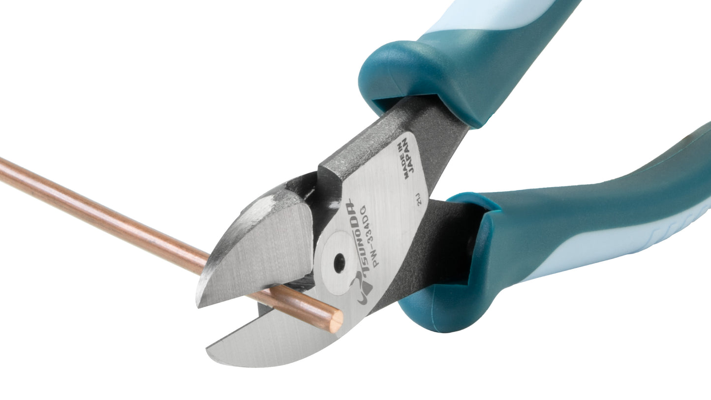 ツノダ パワー薄刃ニッパー 200mm 【PW-334DG】