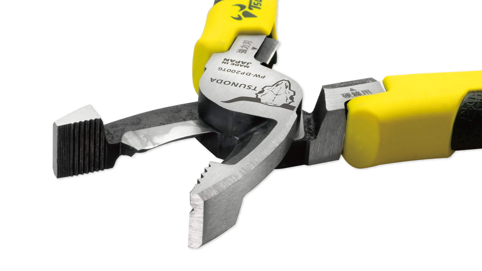 ツノダ 電工パワーVAペンチ 200mm 【PW-DP200TG】