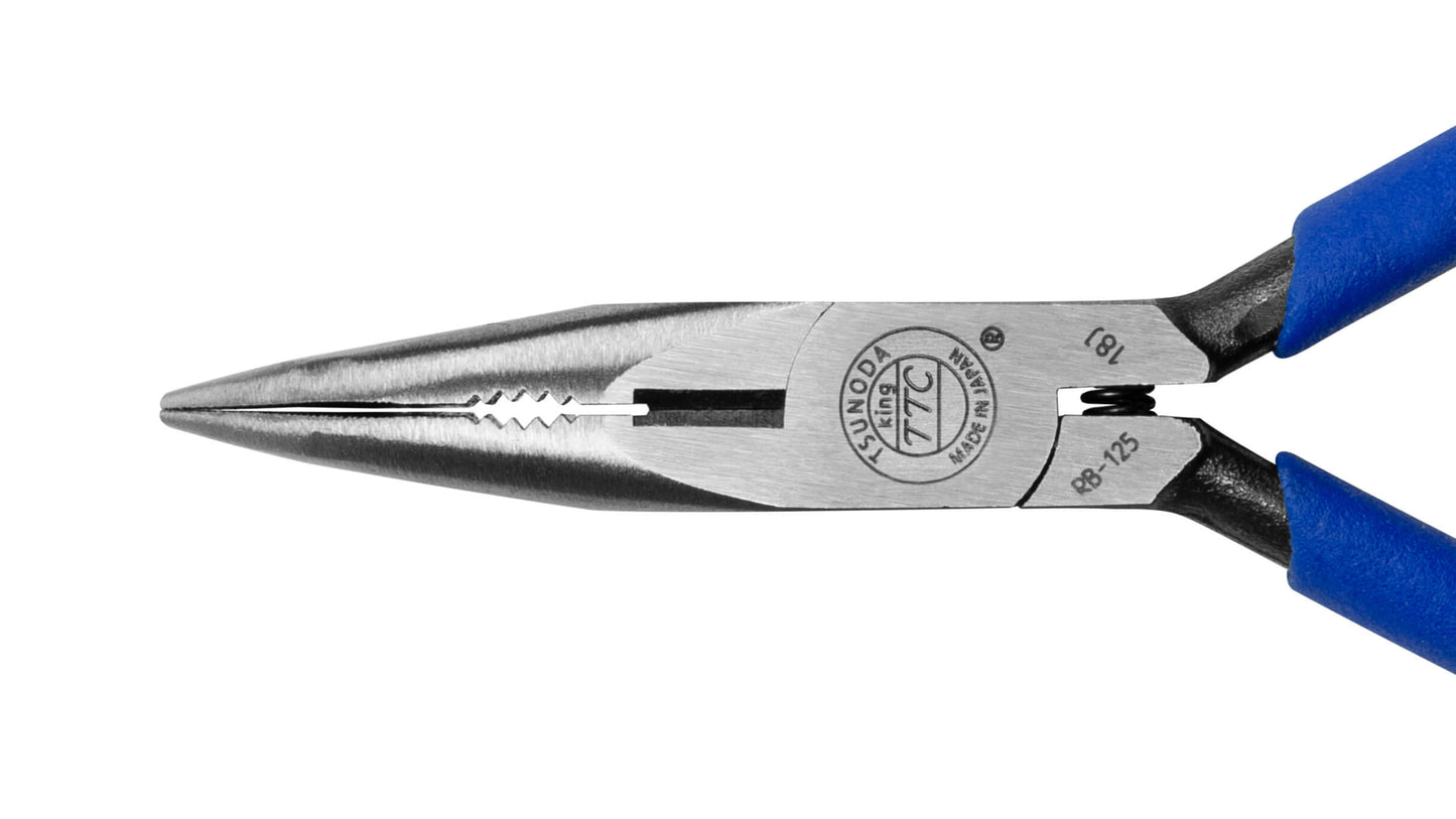 ツノダ 先曲がりラジオペンチ 125mm（№7） 【RB-125】