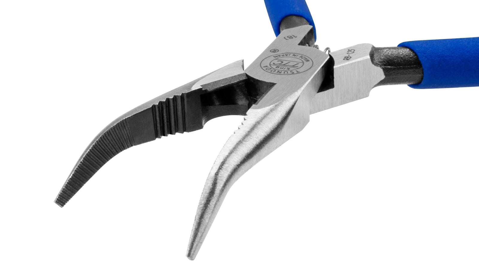 ツノダ 先曲がりラジオペンチ 125mm（№7） 【RB-125】