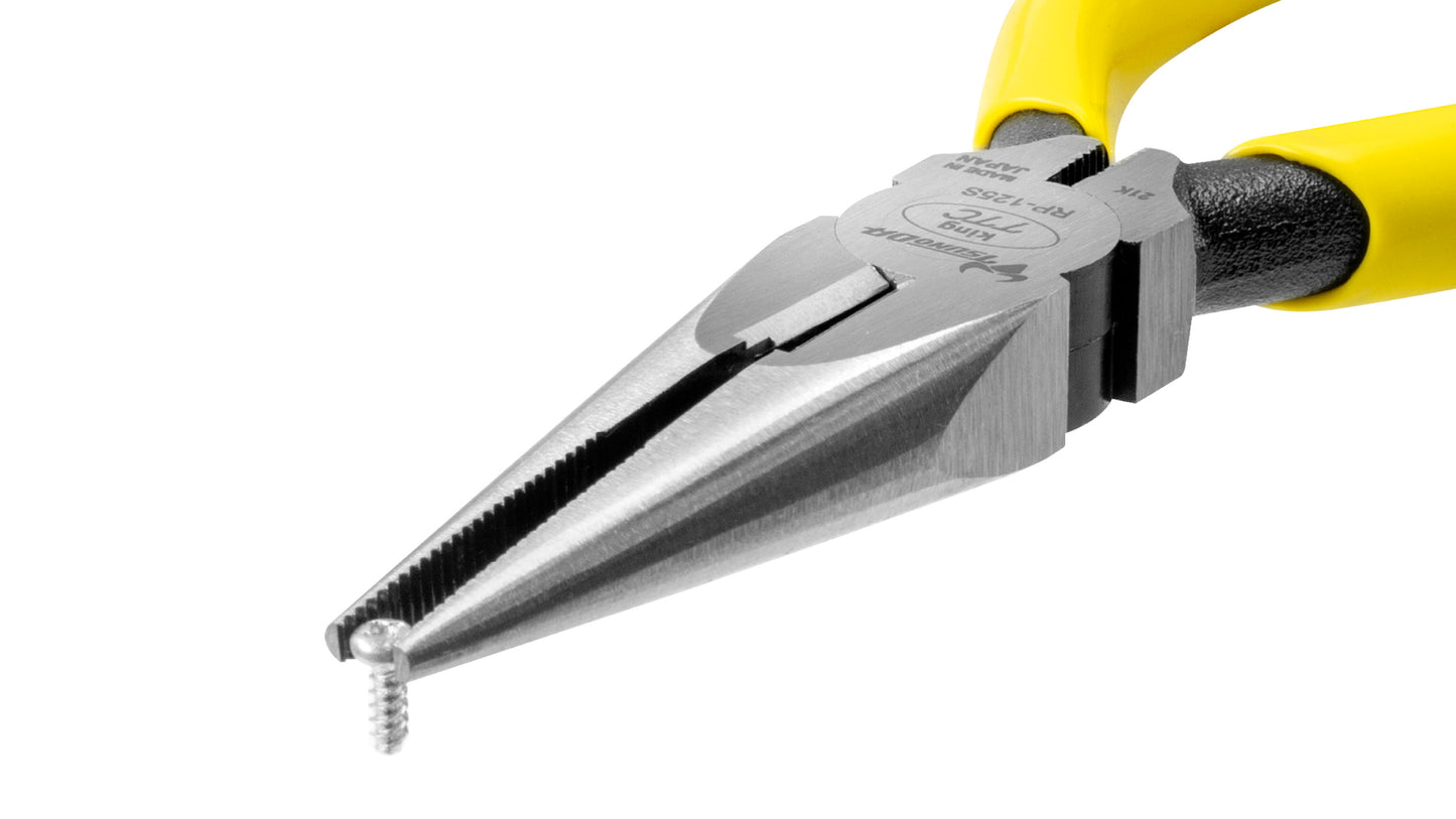 ツノダ ラジオペンチ 刃穴なしバネ付 125mm 【RP-125S】