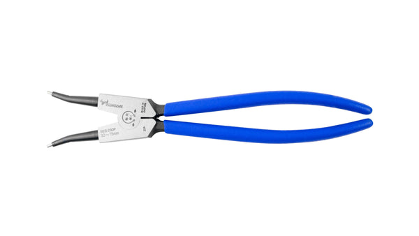 ツノダ スナップリングプライヤー軸用直爪（バネ付） 230mm 【SES-230P】_2