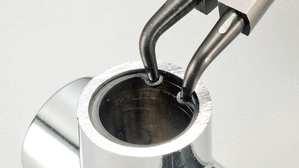 ツノダ スナップリングプライヤー穴用曲爪（バネ付） 230mm 【SIB-230P】_4