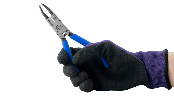 ツノダ スナップリングプライヤー穴用直爪（バネ付） 125mm 【SIS-125P】_8