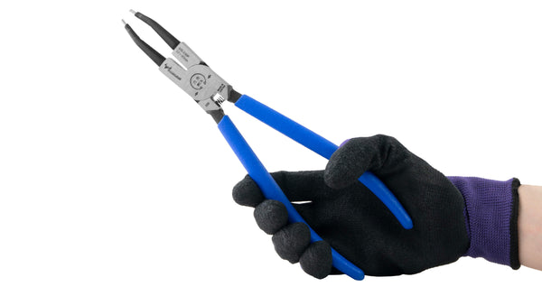 ツノダ スナップリングプライヤー穴用直爪（バネ付） 230mm 【SIS-230P】_8