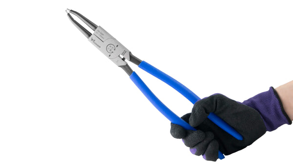 ツノダ スナップリングプライヤー穴用直爪（バネ付） 300mm 【SIS-300P】_8