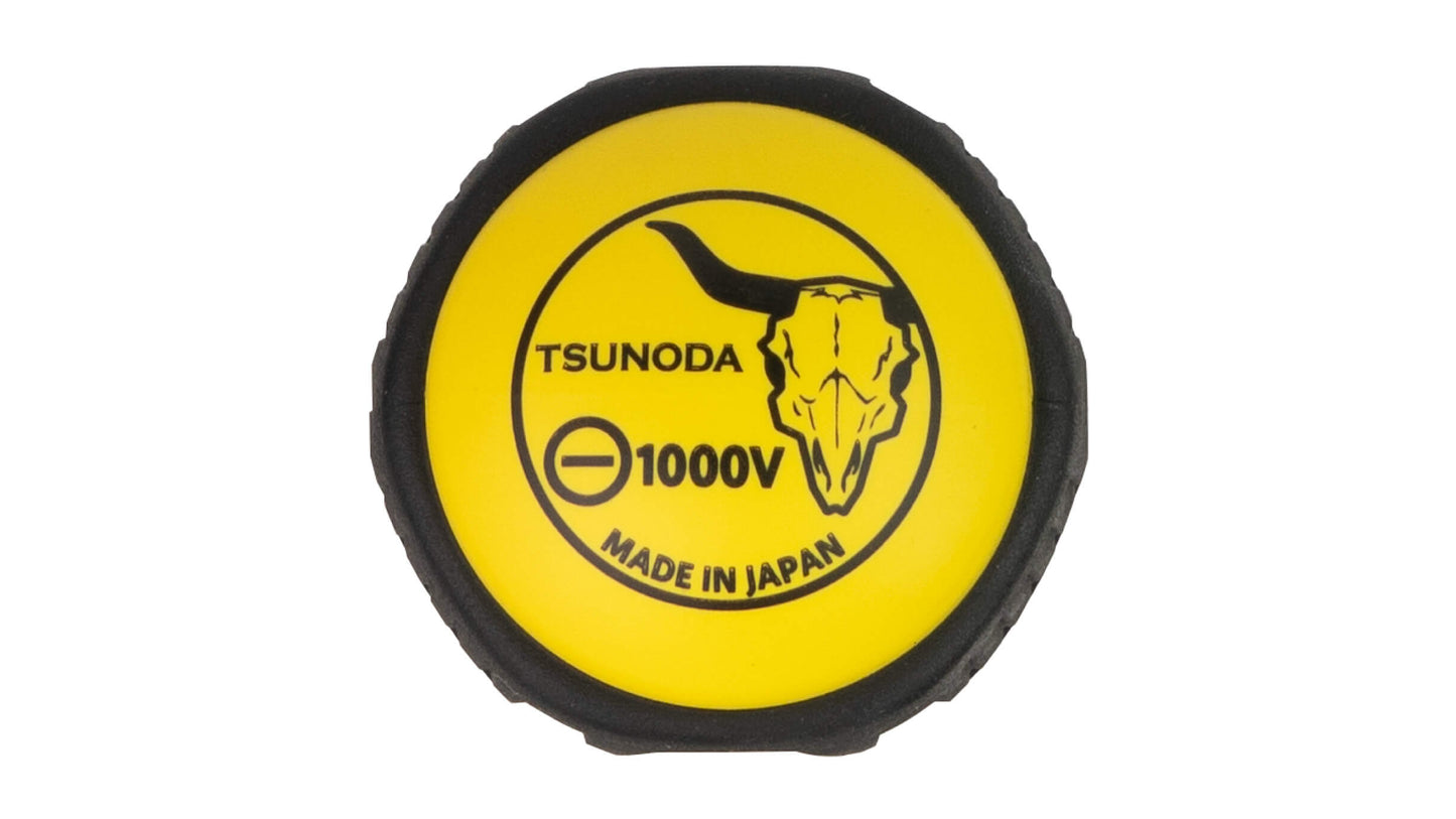 ツノダ  スリムタイプ絶縁ドライバー150mm2点セット 【TCS-E15】