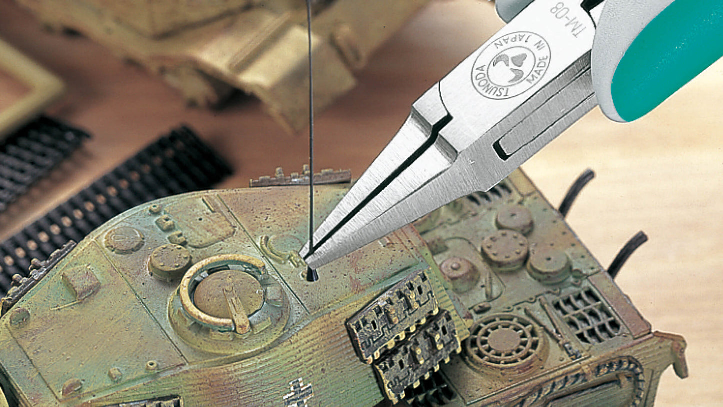 ツノダ 先細リードペンチ 130mm 【TM-08】
