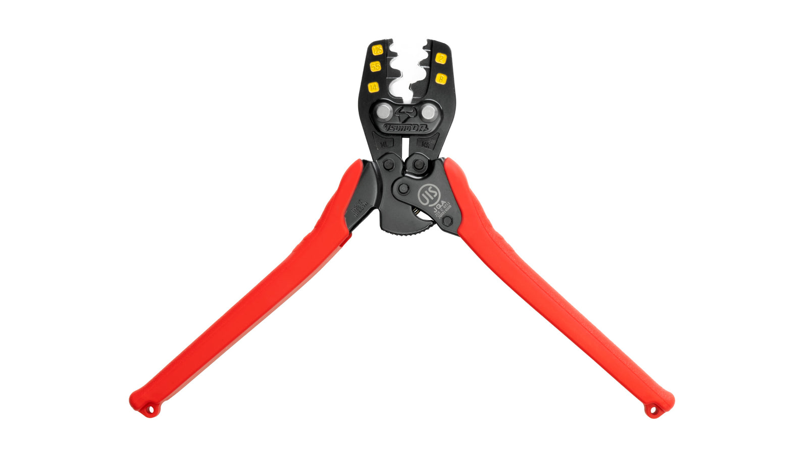 ツノダ 圧着工具　裸圧着端子・裸圧着スリーブ（JIS）1.25/2/5.5/8/14mm2 【TP-14】