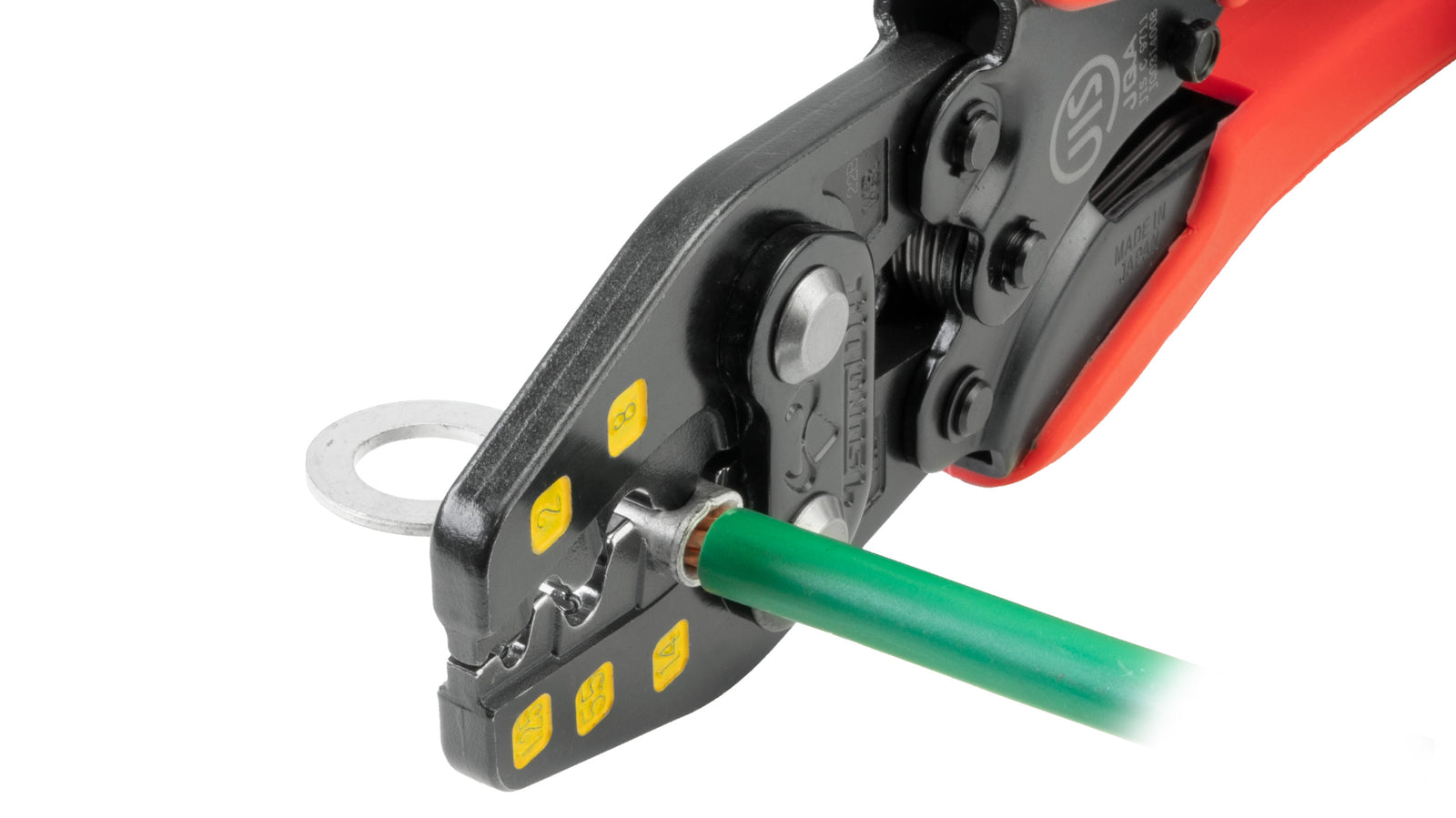 ツノダ 圧着工具　裸圧着端子・裸圧着スリーブ（JIS）1.25/2/5.5/8/14mm2 【TP-14】