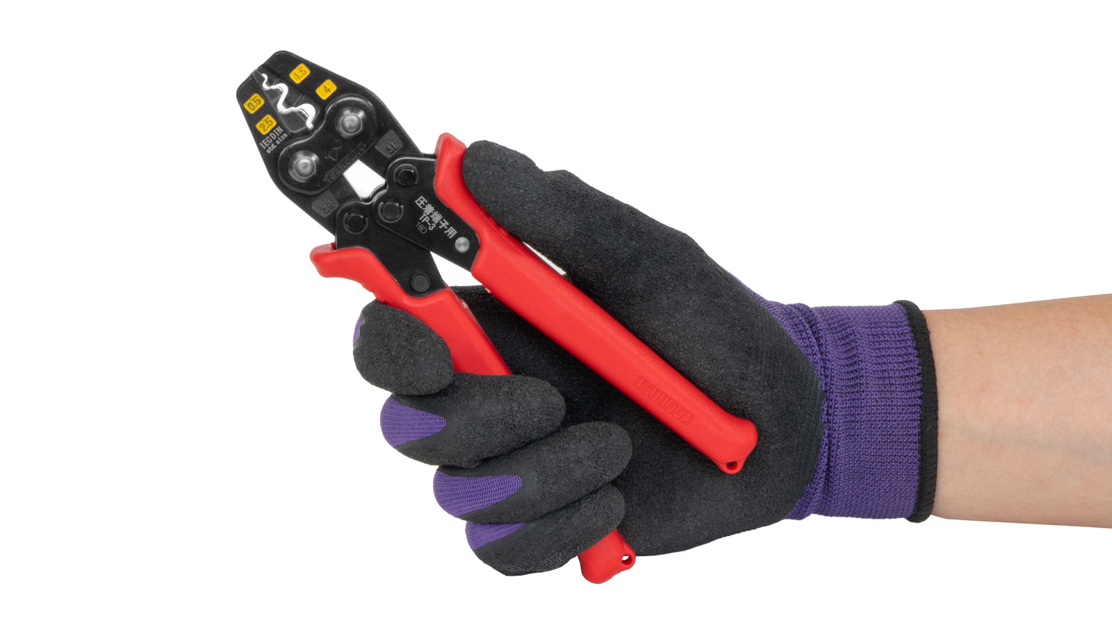 ツノダ 圧着工具　裸圧着端子・裸圧着スリーブ 0.5/1.25/2/3.5mm2 【TP-3】