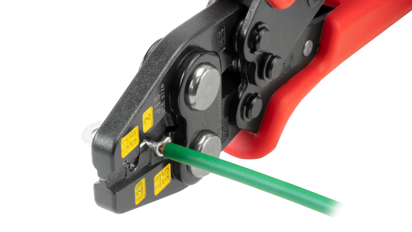 ツノダ 圧着工具　裸圧着端子・裸圧着スリーブ 0.3/0.5/1.25/2/3.5/5.5mm2 【TP-5S】