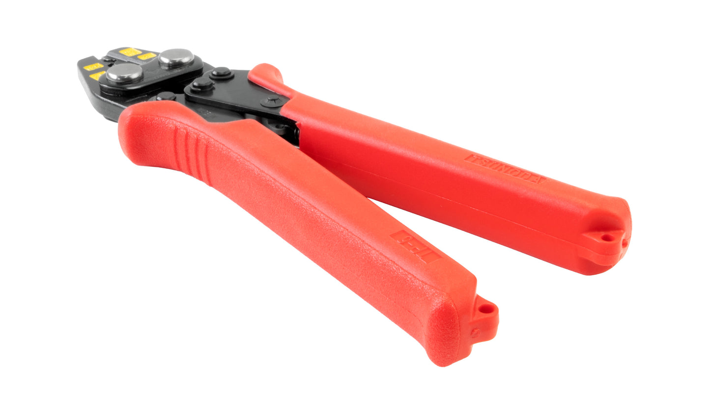 ツノダ 圧着工具　裸圧着端子・裸圧着スリーブ（JIS）1.25/2/5.5mm2 【TP-5】