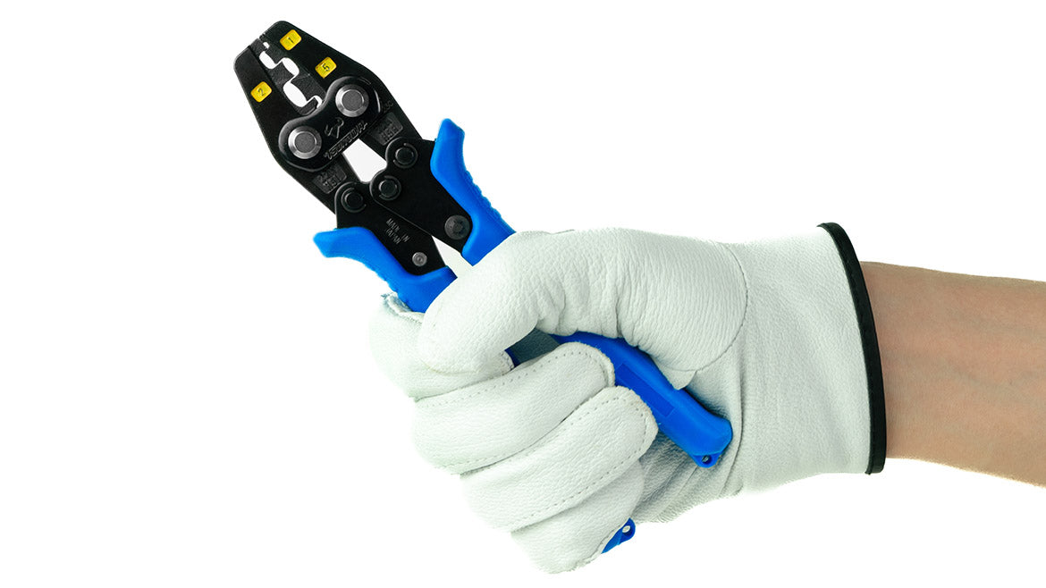 ツノダ  圧着工具　絶縁被覆付閉端接続子用 CE1/CE2/CE5【TPH-5】