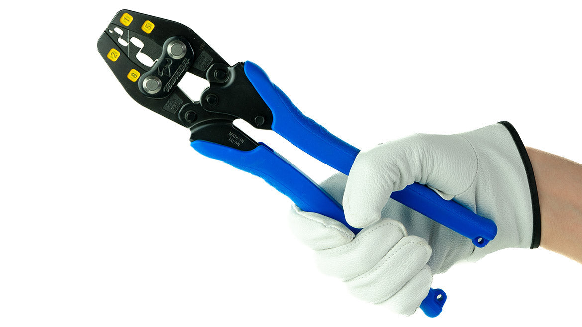ツノダ  圧着工具　絶縁被覆付閉端接続子用 CE1/CE2/CE5/CE8【TPH-8】