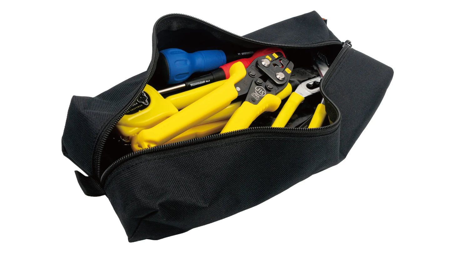 ツノダ 電気工事士技能試験工具セット　9点セット（圧着工具 小） 【TS-E03S】