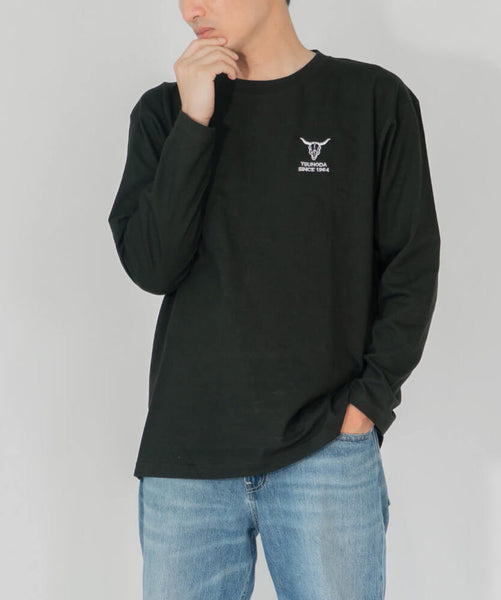 ツノダ ロングTシャツ Black_12