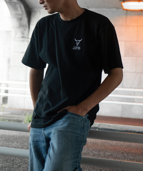 ツノダ Tシャツ Black_10