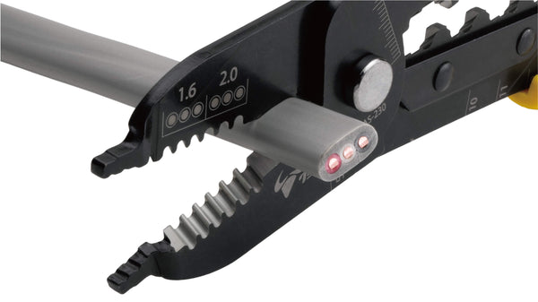 ツノダ 電気工事士技能試験工具セット　9点セット（圧着工具 小） 【TS-E01S】_9